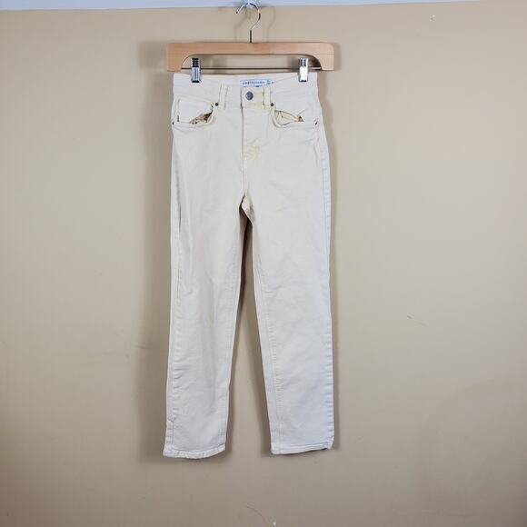 Rebecca Minkoff Buttermilk Dominica Jeans Women's Size 24 - Picture 1 of 9